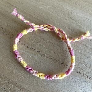 Daira Bracelet anklet trendy comfortable tie embroidery thread woven gift